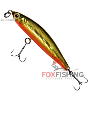 Jackall Flat Fly 50S, hl gold & black