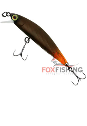 Jackall Flat Fly 50S, matt pallet / orange tail